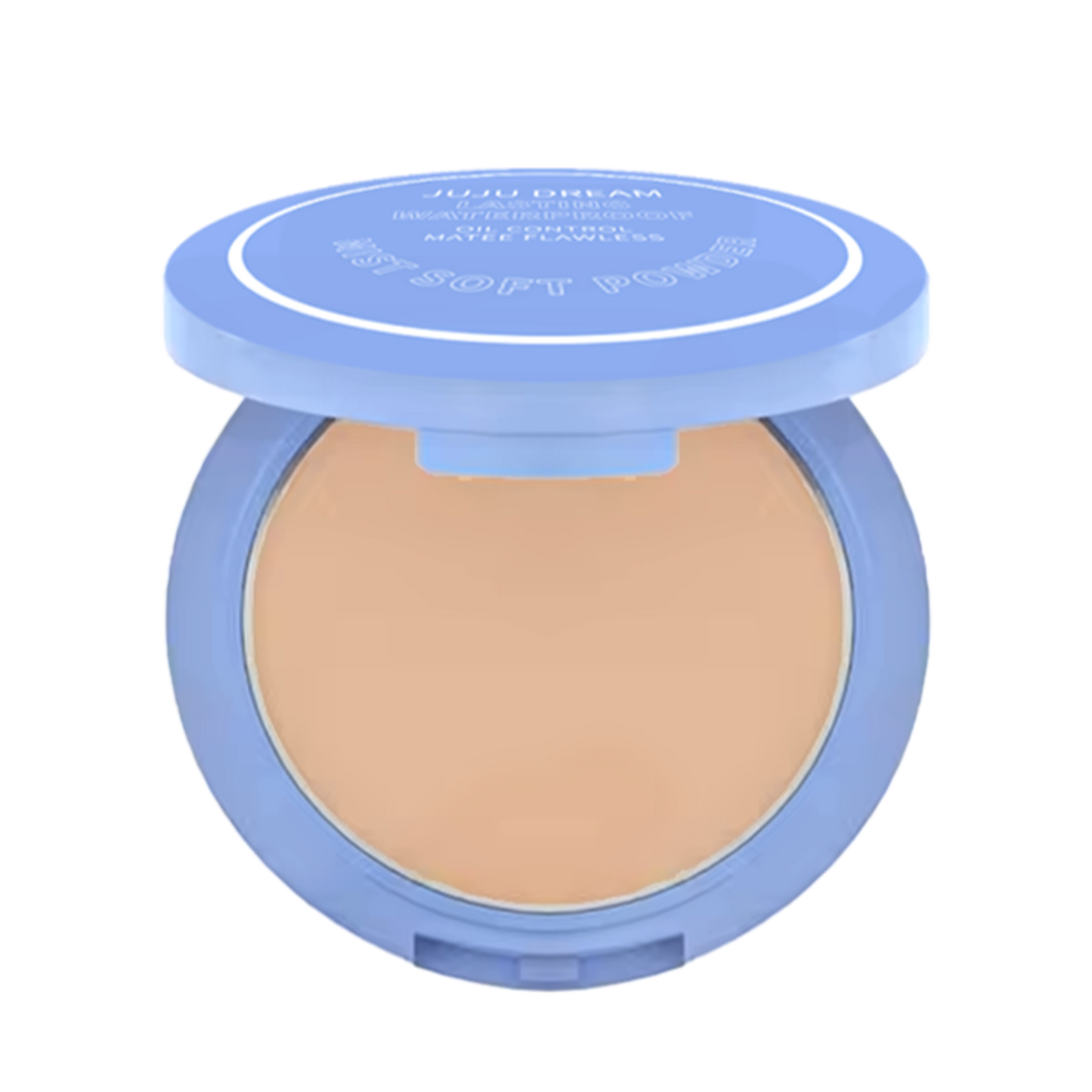 jujudream powder compact ultra-fine texture long lasting fixing and fat control